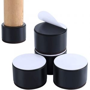 Rehausseurs de lit, rehausseurs de meubles, ajoutez 5 cm de hauteur &agrave; votre table, chaise ou canap&eacute;, lot de 4 rehausseurs de meubles