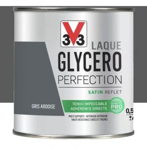 Laque Glycéro Perfection V33 Satin Gris Ardoise 0,5 l
