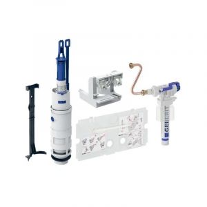 Geberit - Accessoires - Kit de transformation pour rin&ccedil;age double touche, pour robinet &agrave; flotteur type 380, pour r&eacute;servoir &agrave;