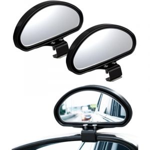 2Pcs Retroviseur Conduite Accompagnée Retroviseur Angle Mort Miroir D'angle Mort RéTroviseur Conduite Accompagnée pour Tous Les Voitures- Miroir