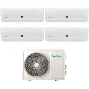 Climatiseur multi-split quadri : OneClima Pro 9+9+9+18 avec MLT32x4/Y24 R-32 Wi-Fi en option