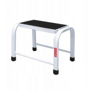 Tabouret, plateforme de travail, tabouret antidérapant, échelle escamotable, 1 marche, 150 kg, BAULICH