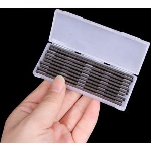 Lot de 10 lames de rabot &eacute;lectriques de 82 mm pour rabot &eacute;lectrique Dewalt, Makita & Black & Decker, accessoires d'outils de travail du bois haute