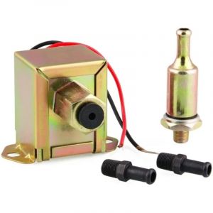 Pompe à Carburant éLectrique 12v 2.5-4 Psi, Pompe à Carburant En Ligne Basse Pression Pompe à Essence éLectrique Automatique Pompe à Carburant