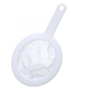 2 Pi&egrave;ces Passoire &agrave; Mailles Fines Passoire &agrave; Yaourt en Maille de Nylon Passoire en Plastique &agrave; Mailles Ultra Fines Mini Passoire &agrave; Jus Passoire &agrave;