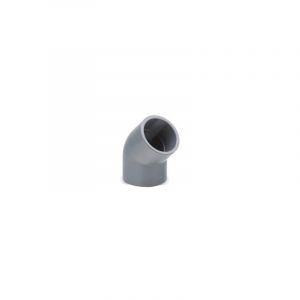 Coude PVC collé 45º - HIDROTEN Diamètre : Ø160 mm