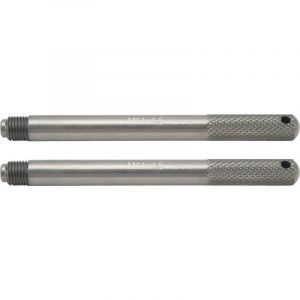 Forehill - Lot de 2 goupilles d'alignement de roue, ensemble de goupilles de suspension de roue, outil de guidage de goupille de goujon de jante pour