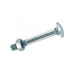 Boulons t&ecirc;te ronde collet carr&eacute; acier noir 7x70 inventiv