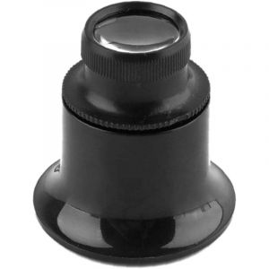 Ersandy - Lunettes De Loupe, 20x Grossissement Horlogerie Outil Loupe Loupe Loupe Ensemble pour Regarder Bijouterie R&eacute;paration