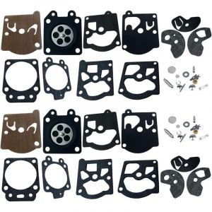 2 Packs Carbu Kit de R&eacute;paration, Membrane et Joints Pour Carburateur Walbro K10-WAT wa & wt S&eacute;ries Stihl 028 FS40 FS44 FS85 Dolmar 103 105 108 111