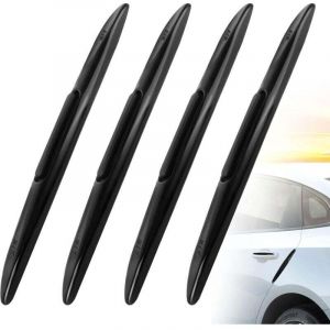 Bande de Protection de Bord de Porte - 4Pcs Protection de Bord de Porti&egrave;re Auto pour Prot&eacute;ger la Voiture - Protection Pare Choc Voiture en Mat&eacute;riau