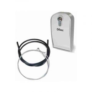 Groupe de d&eacute;verrouillage &agrave; distance asr C&acirc;ble 5MT pour porte de garage Ditec entrematic asr