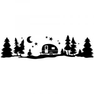 Phefop Autocollant de Porte Lat&eacute;rale de Voiture, Autocollant de Carrosserie Automobile pour Voiture, Camion, Camping-Car, &eacute;tanche et R&eacute;sistant &agrave; la