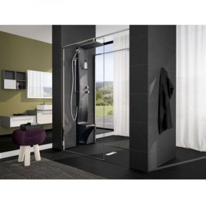 Novellini - Colonne de douche dress plus noire 213 cm-Noir-Noir-28 --