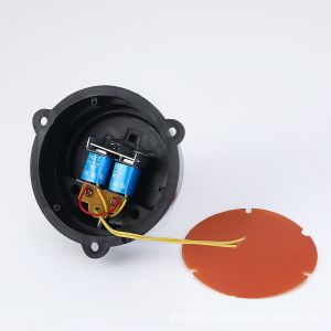 Sonnette &eacute;lectrique en acier inoxydable de 4 pouces, type &eacute;lectrique &agrave; sonnerie interne anti-&eacute;tincelles 220V 10W, pour signaux sonores et alarmes
