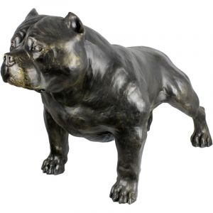 American Bully II - une statuette de chien grandeur nature, une figurine à l'échelle 1:1, une statue de jardin par Art-Dog