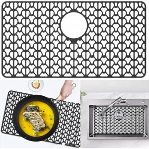 Parkside - Tapis Evier Cuisine, 66 x 35 cm Tapis d'évier en Silicone Pliables Antidérapants, Protege évier de Cuisine, Protege Evier Cuisine pour