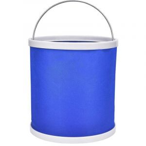 Shining House - 2 Pi&egrave;ces Lavabo Portatif Seau De P&ecirc;che Pliant Seau Pliable Bassin Pliant Seau D'eau Pliable Provisions Ext&eacute;rieur