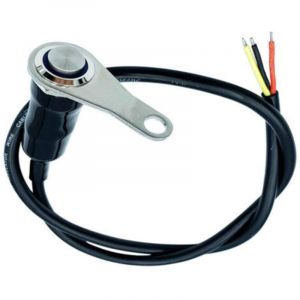Interrupteur de guidon de moto 12 V CC, interrupteur de guidon en acier inoxydable, interrupteur de phare de moto, interrupteur de commande de