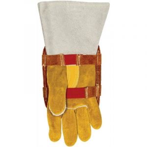 Weldas - gants en cuir croûte de bovin avec protection pfr aluminisée - 44-3006LB