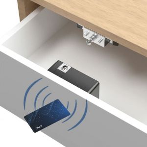 Serrure de meuble diy caché serrure électronique de garde - robe pour armoire en bois, casier, tiroir, serrure de garde - robe