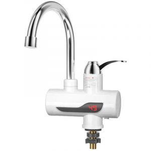 Chauffe-eau &Eacute;lectrique De Cuisine, Robinet D'eau Chaude Instantan&eacute;, Robinet De Chauffage Froid, Rotation &Agrave; 360 Degr&eacute;s, Chauffe-eau Sans R&eacute;servoir