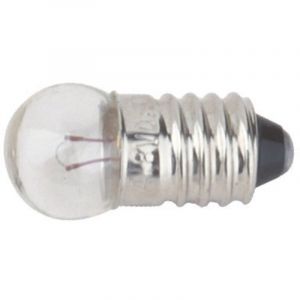 Filament d'ampoule E10 4,8v 0,3a 12.352/4.8/0.3