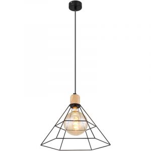 Globo - suspension - Helene - noir - métal - Ø 35cm - E27 -