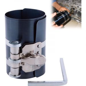 Outil d'installation des segments de piston de voiture, compresseur de segments de piston &agrave; cliquet 53-175 mm (4 pouces) pour moteur