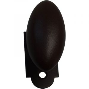 Quincadeco - Poignée de fenêtre ovale Rouille