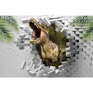 Papier peint panoramique Enfants - Dinosaure 3 - 383 cm x 255 cm