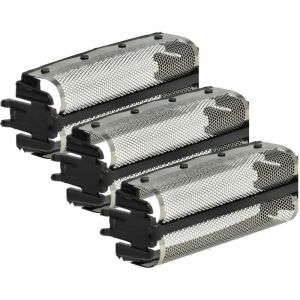 vhbw 3x Grille double remplacement pour Remington SP-62, SP-61 pour rasoir &eacute;lectrique + cadre, noir