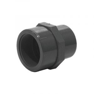 Raccord fer - pvc pression femelle &agrave; visser - m&acirc;le &agrave; coller 20X27 - 32