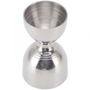 Doseur de Mesure de Cocktail 30/60 ML, doseur pour Barman, doseur de Cocktail en Acier Inoxydable Durable de Haute pr&eacute;cision doseur de Mesure &agrave; Large