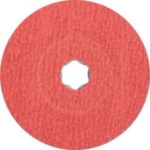 Pferd - Disque de fibre combiclick co-cool d. 125 mm granul. 36 INOX/aluminium grain c&eacute;ramique