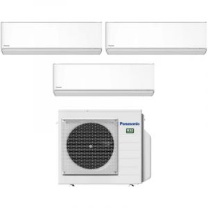 Panasonic - Trial Split r&egrave;versible Air Conditioner Series Etherea White 9+12+12 with CU-3Z68TBE R-32 Wi-Fi Integrated 9000+12000 White