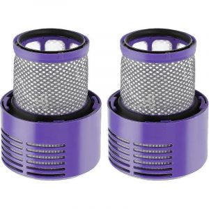 SNQ - Paquet de 2 filtres de remplacement V10 pour Dyson Cyclone Series, Cyclone V10 Absolute, Cyclone V10 Animal, Cyclone V10 Motorhead, Cyclone V10