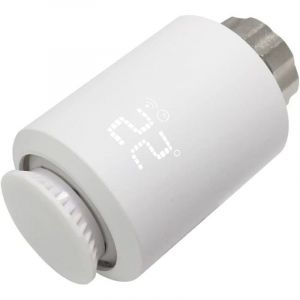 T&ecirc;te Thermostatique Radiateur,Vanne Thermostatique Connect&eacute;e Programmable, avec Alexa/Google Assistant,Tuya Zigbee Gateway Requis