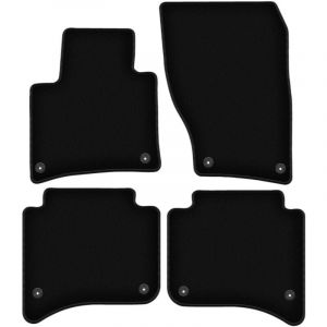 Tapis de sol en velours noir BASIC pour : Porsche Cayenne II SUV (2010-)