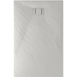 Bac à douche blanc effet pierre mod. Blend 70X100 cm rectangulaire