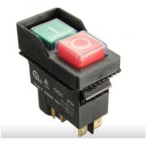 Carburateur Commutateur de b&eacute;tonni&egrave;re &eacute;lectrique interrupteur &eacute;lectromagn&eacute;tique CK21B/250V 5PIN