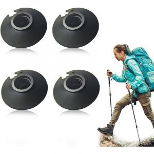 Panier de b&acirc;tons de randonn&eacute;e, 4 pi&egrave;ces de Remplacement de la tra&icirc;n&eacute;e de Neige, Protecteur de Pointe de b&acirc;ton de Marche, pour b&acirc;tons de Marche de