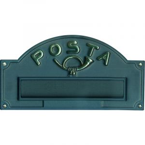 FENTE POUR BOITE AUX LETTRES ASPECT FONTE ANTIQUE - A3/GH L34xHmin/max 12/18 cm