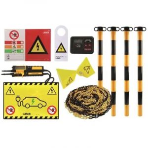 Laser - Kit balisage v&eacute;hicule &eacute;lectrique pour atelier