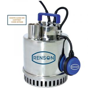 Renson - pompe de relevage 230V 0,75KW inox eaux peu chargees