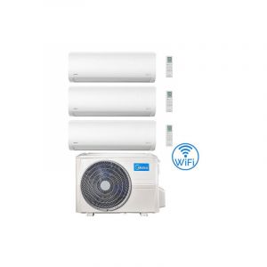 Climatiseur Midea Xtreme WiFi R32 9000 + 9000 + 9000 BTU avec EU. ONDULEUR M3OG-21HFN8-Q Classe A++/A+
