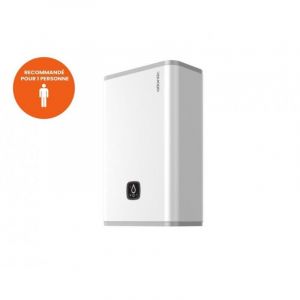 [JAMAIS UTILISE] Chauffe-Eau &Eacute;lectrique Plat 40L ATLANTIC Lin&eacute;o Connect&eacute; St&eacute;atite Multi-Position Vertical ou Horizontal - 157205