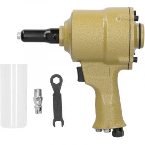 Riveteuse Pneumatique, Pistolet Pneumatique, Pistolet &agrave; Riveter, 2.4-4.8mm, Pince de Traction, Extracteur de Pistolet, Machine-outil pour Riveteuse