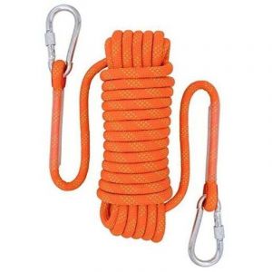 [JAMAIS UTILIS&Eacute;] Corde de s&eacute;curit&eacute; 10M Corde de s&eacute;curit&eacute; tress&eacute;e en nylon Corde de sauvetage d'alpinisme r&eacute;sistante aux d&eacute;chirures, corde de 10 mm de