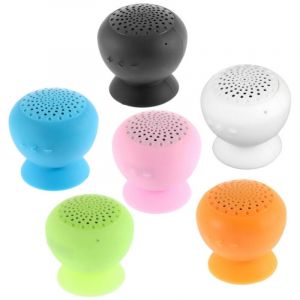 Mini Enceinte Amplifi&eacute;e &agrave; Ventouse Son Bluetooth Enceinte &eacute;tanche